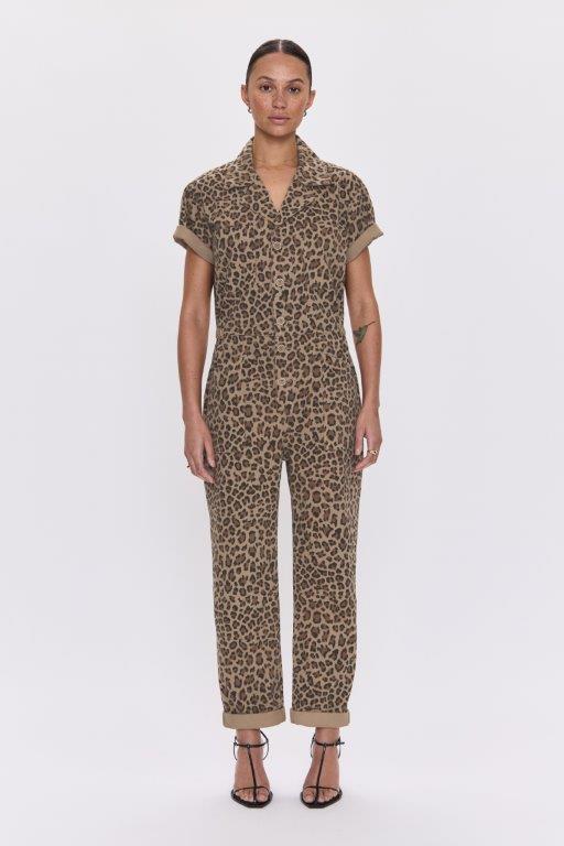 Grover Short Jumpsuit - Feline