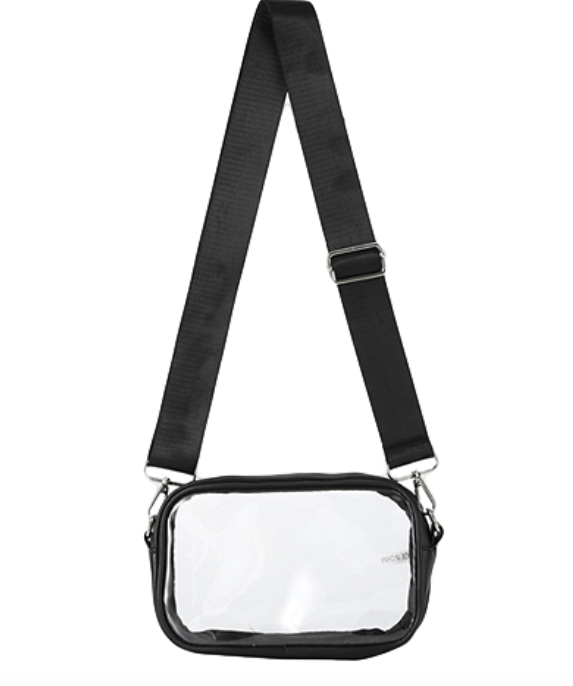 Clear Crossbody Bags White