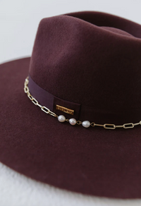 Raine Wide Brim Fedora