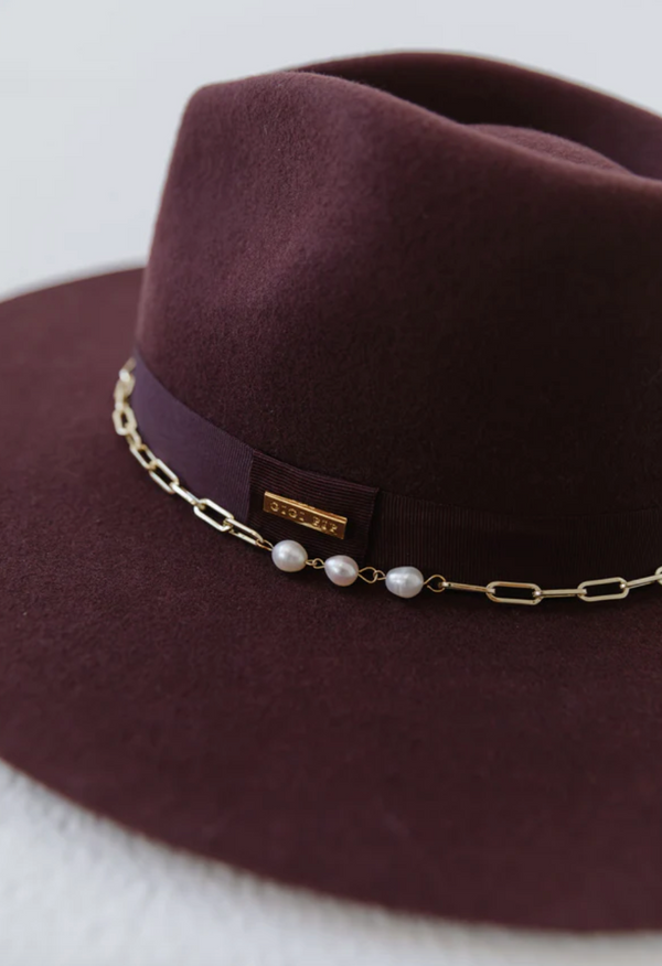 Raine Wide Brim Fedora