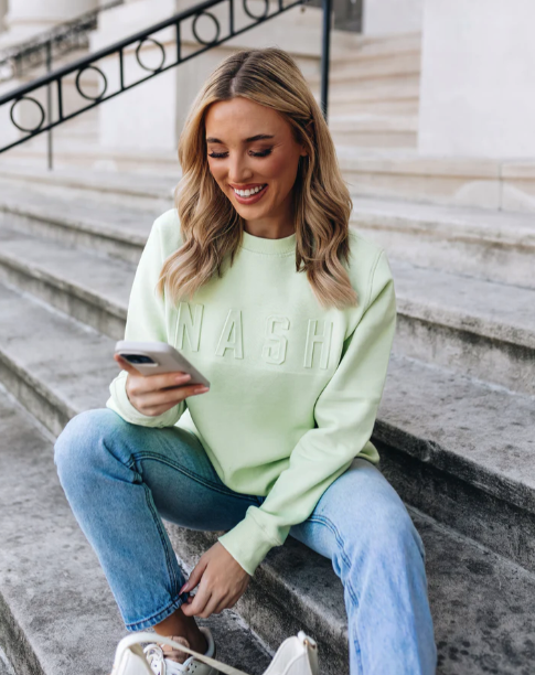 THE NASH COLLECTION Iconic Crewneck - assorted colors