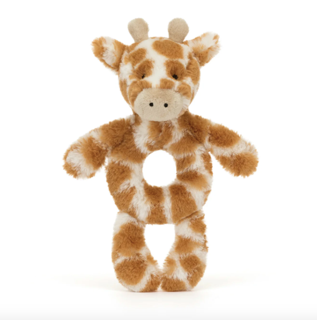 Bashful Giraffe Ring Rattle