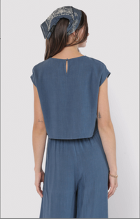 Sugarloaf Linen Top