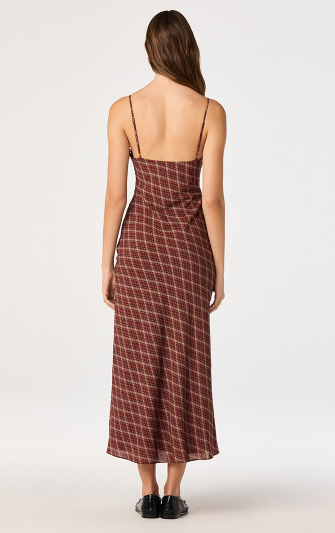 Carin Plaid Dress