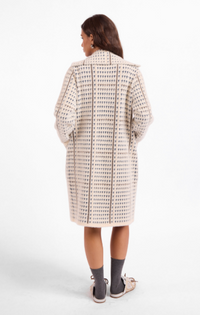 Marceau Houndstooth Coat