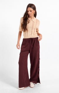 Rhea Button Pants