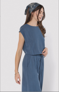 Sugarloaf Linen Top