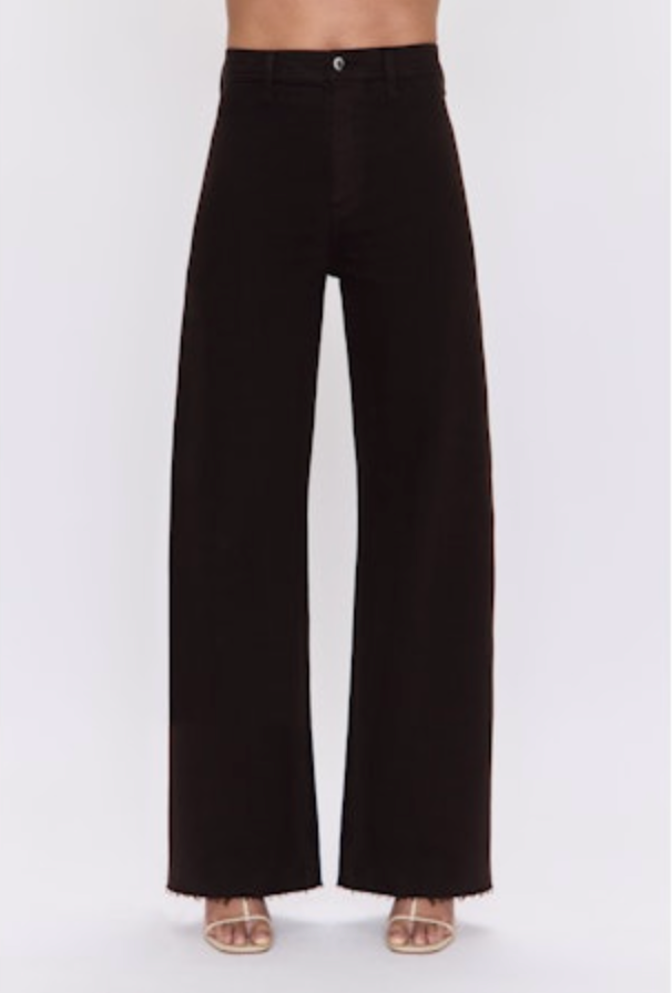 Penny High Rise Wide Leg - MOCHA