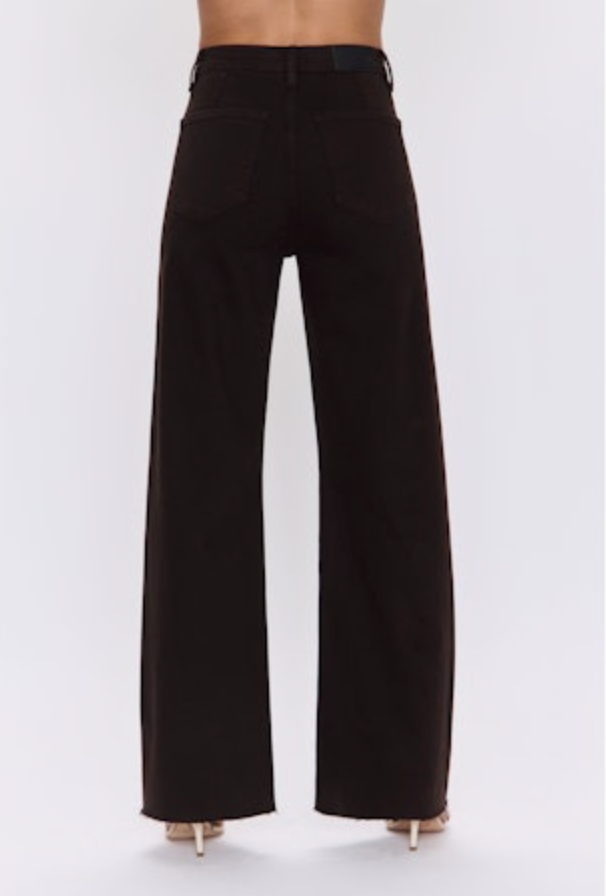 Penny High Rise Wide Leg - MOCHA