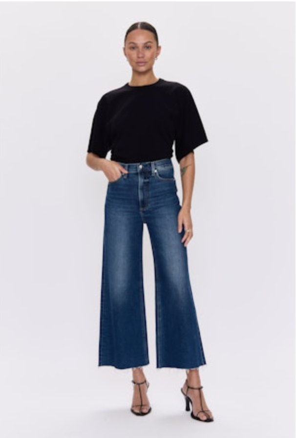 Lana Crop High Rise Ultra Wide Leg - Broadway