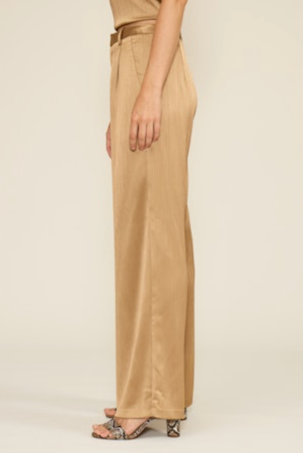 Robbie Textured Satin Pants