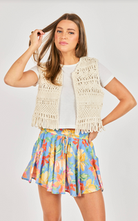 Matilda Crochet Vest