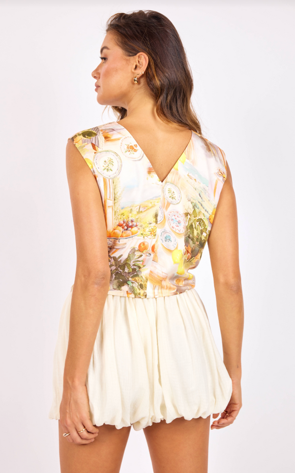 Limoncello Ruched Tank