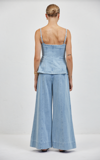 Sainte Button-Front Top