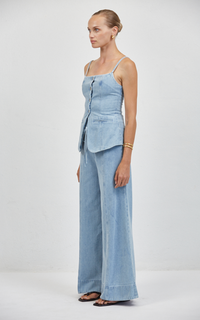 Sainte Button-Front Top