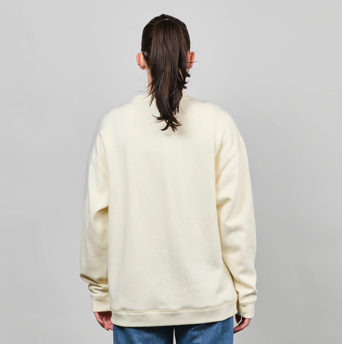 Nashville Classic Crewneck - Cream/Leopard