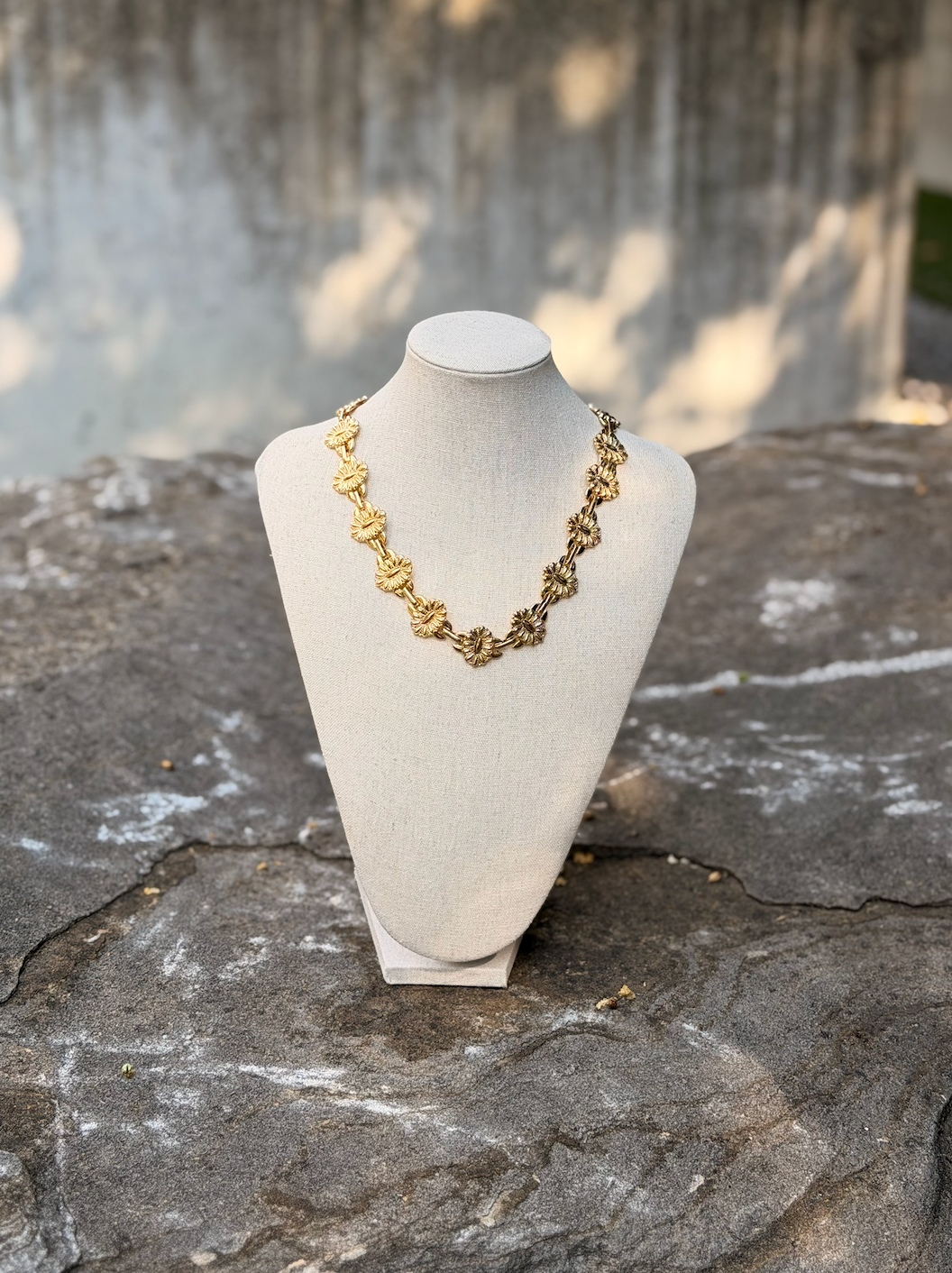 Medallion Link Necklace