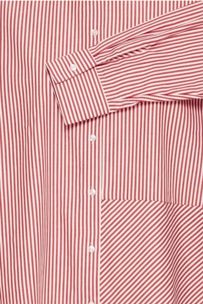 Keegan Striped Button Up