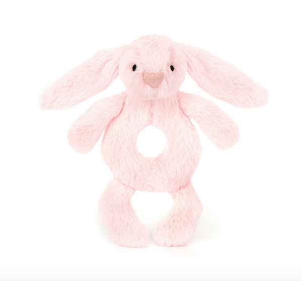 Bashful Bunny Ring Rattle - Assorted Colors