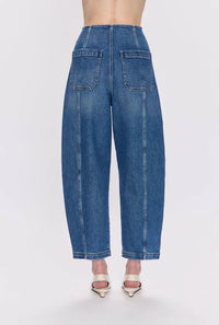 Blair High Rise Seamed Barrel - Soho