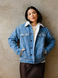 Shannon Sherpa Denim Jacket