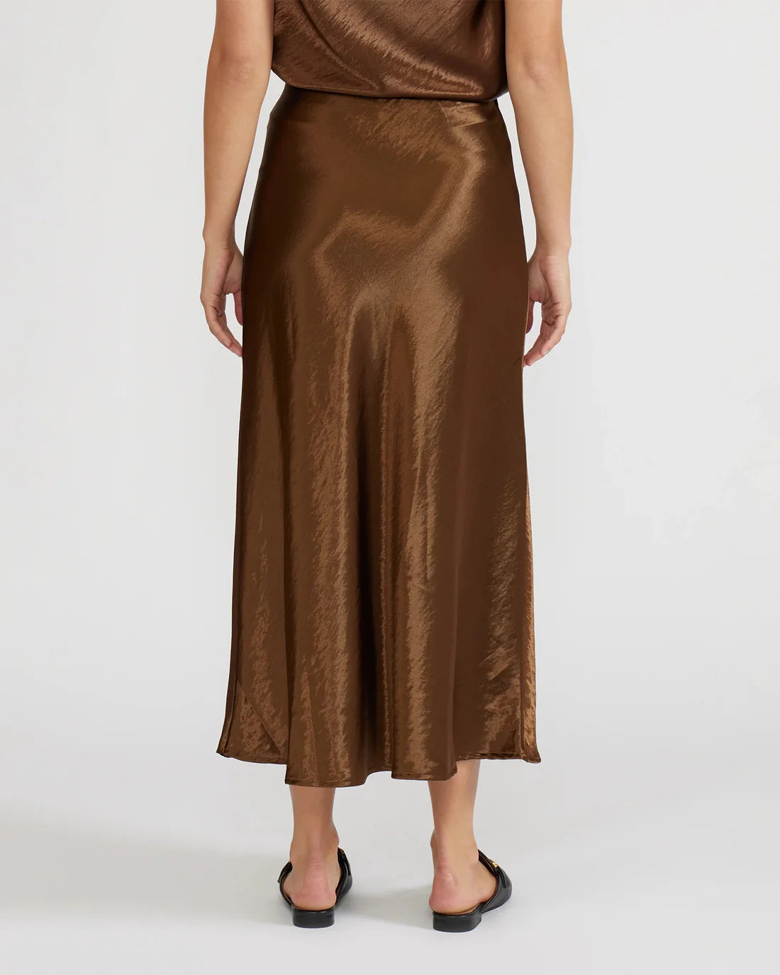 Barbara Satin Skirt