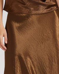 Barbara Satin Skirt