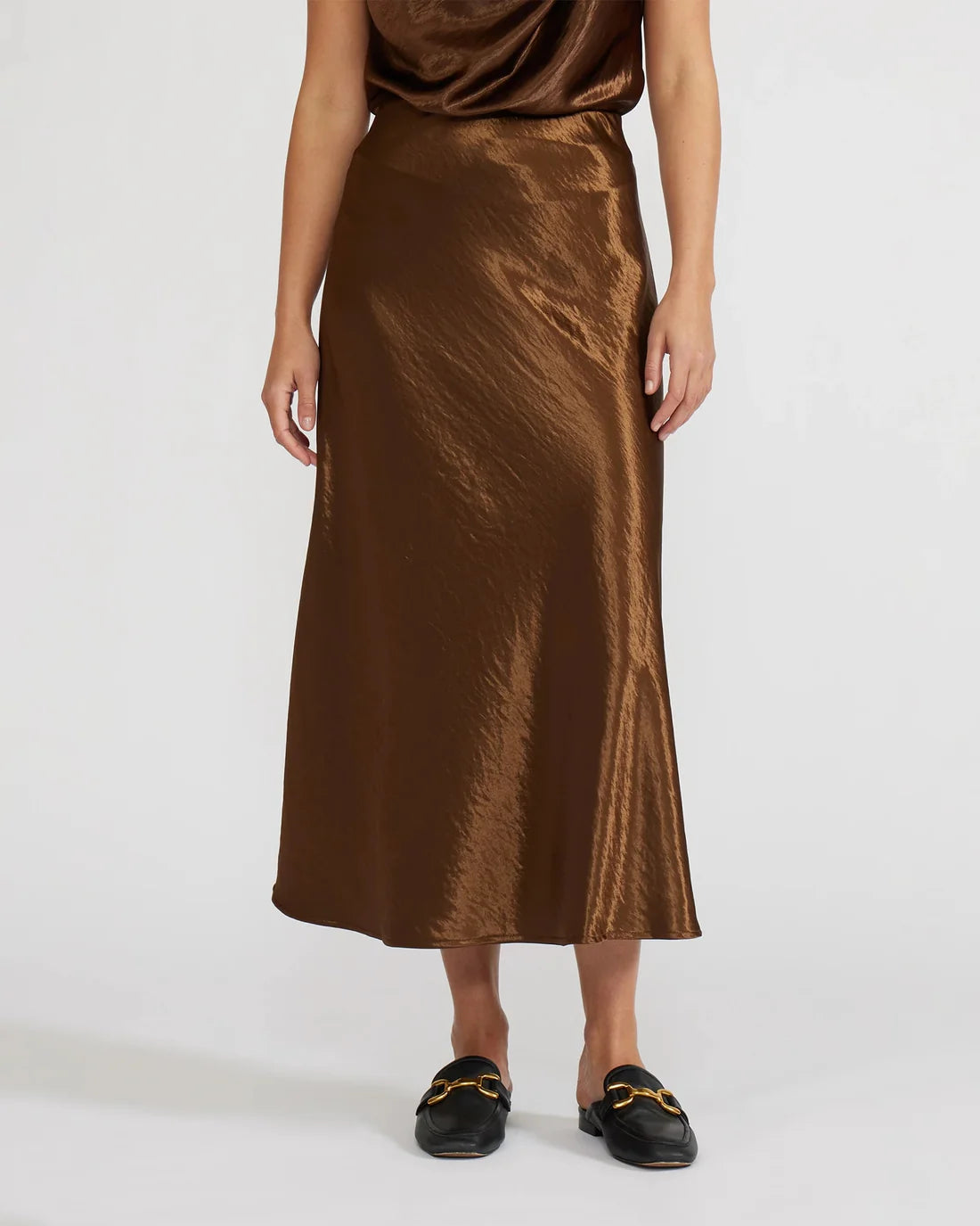 Barbara Satin Skirt