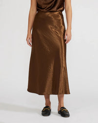 Barbara Satin Skirt