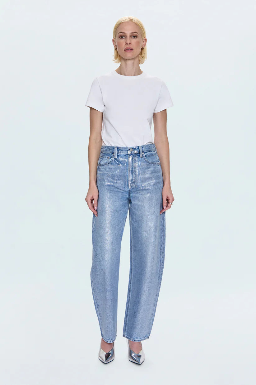 Wes High Rise Barrel Jean - Spellbound