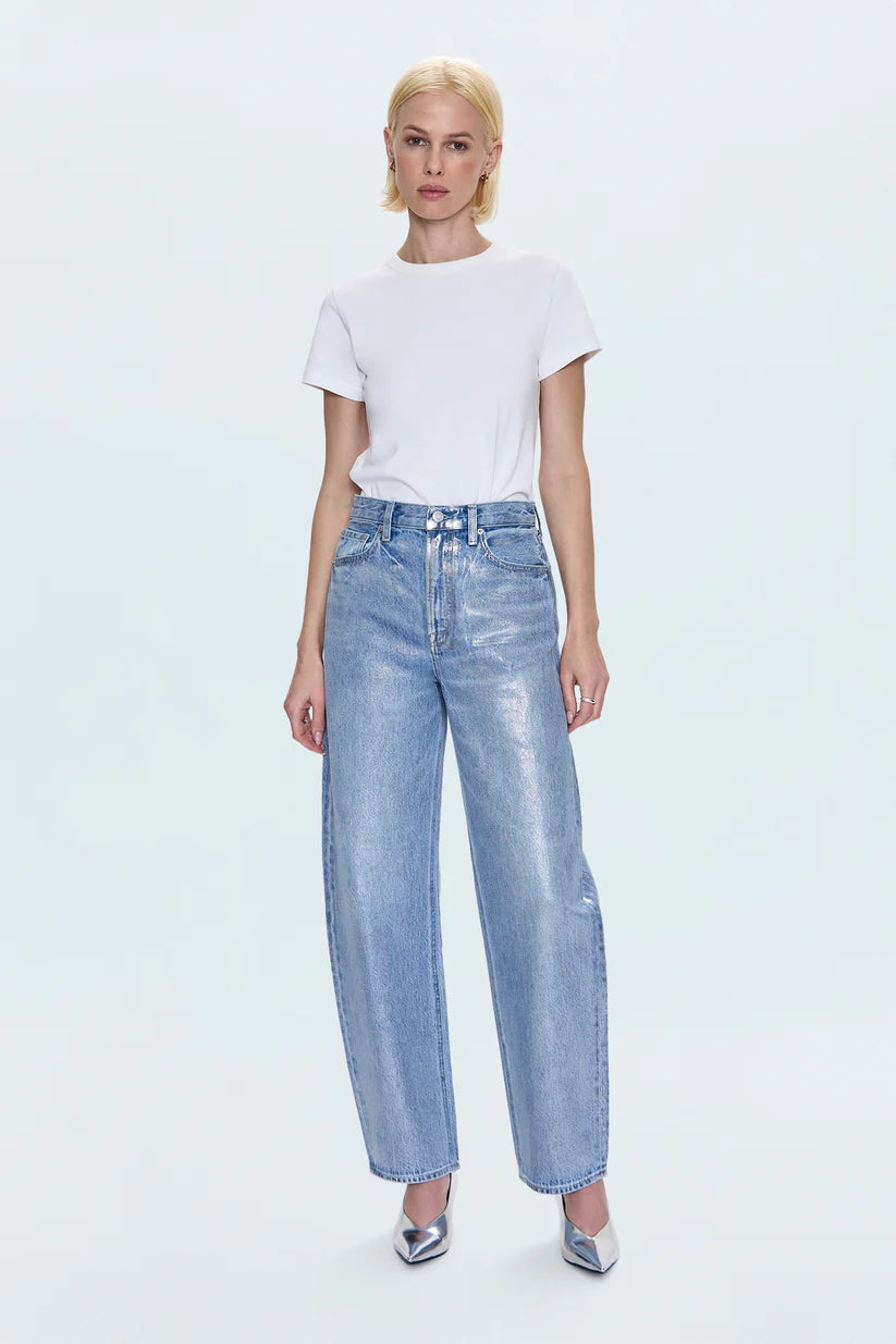 Wes High Rise Barrel Jean - Spellbound