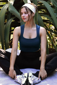 Clean Line Square Neck Top