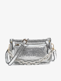 Jessica Clear Crossbody w/ Chain