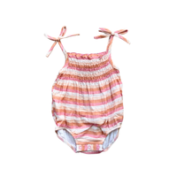 Baby Tie-Smocked Bodysuit