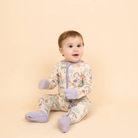 Magical Unicorns Bamboo Convertible Baby Pajamas