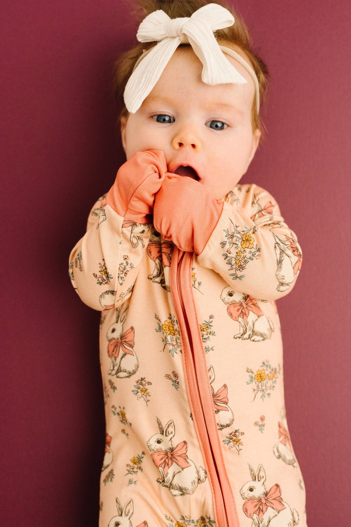 Vintage Bunny Bamboo Sleeper