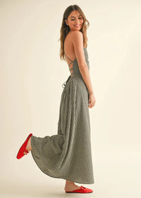 Ginger Gingham Dress