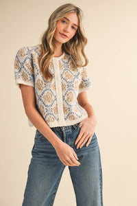 FLORAL CARDIGAN