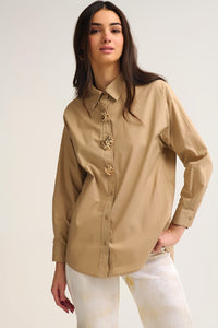 Giovanni Button Up Top