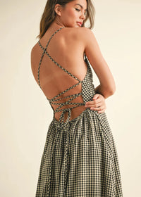 Ginger Gingham Dress