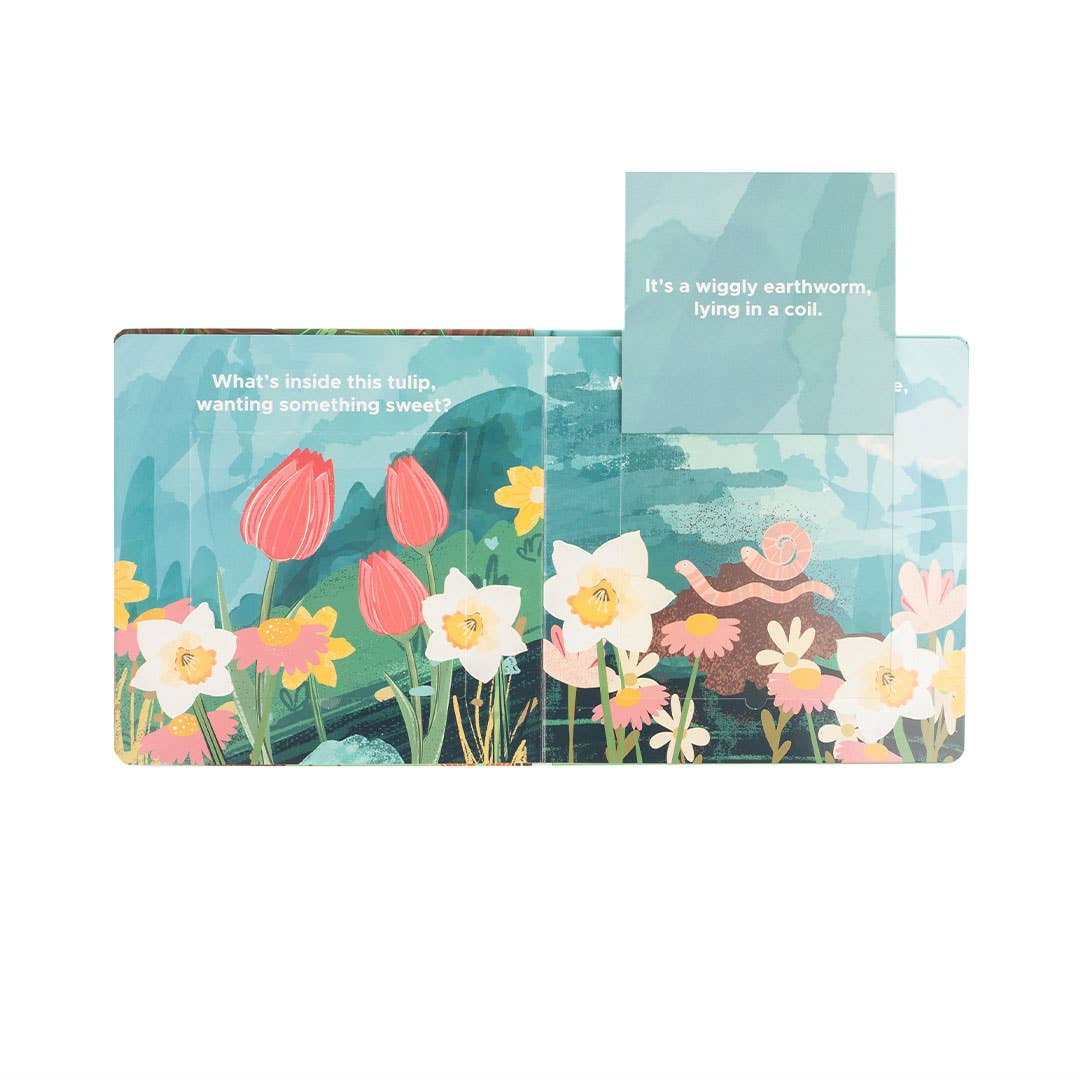 Garden Friends Lift the Flap Book Spring Baby Gift