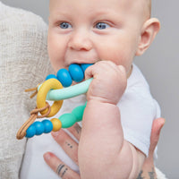 Pacific Arch Ring Teether + Clip Set