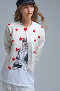 Heart On My Sleeve Cardigan