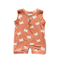 Boy's Sleeveless Romper