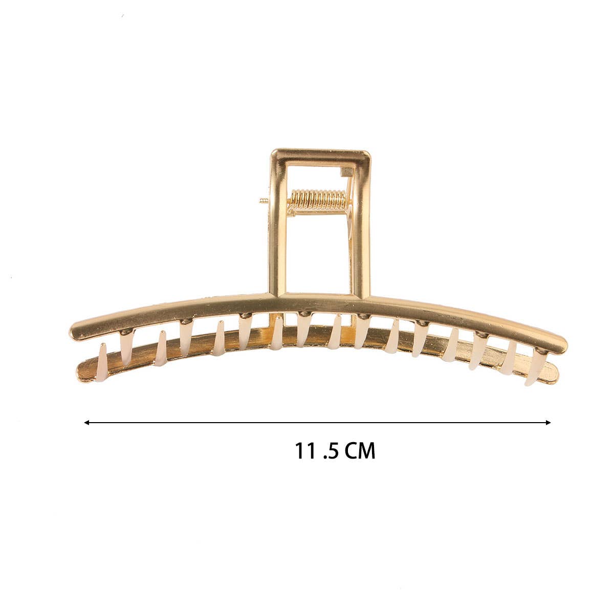 Gold Tone Metal Hair Claws