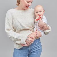 Rose Arch Ring Teether + Clip Set