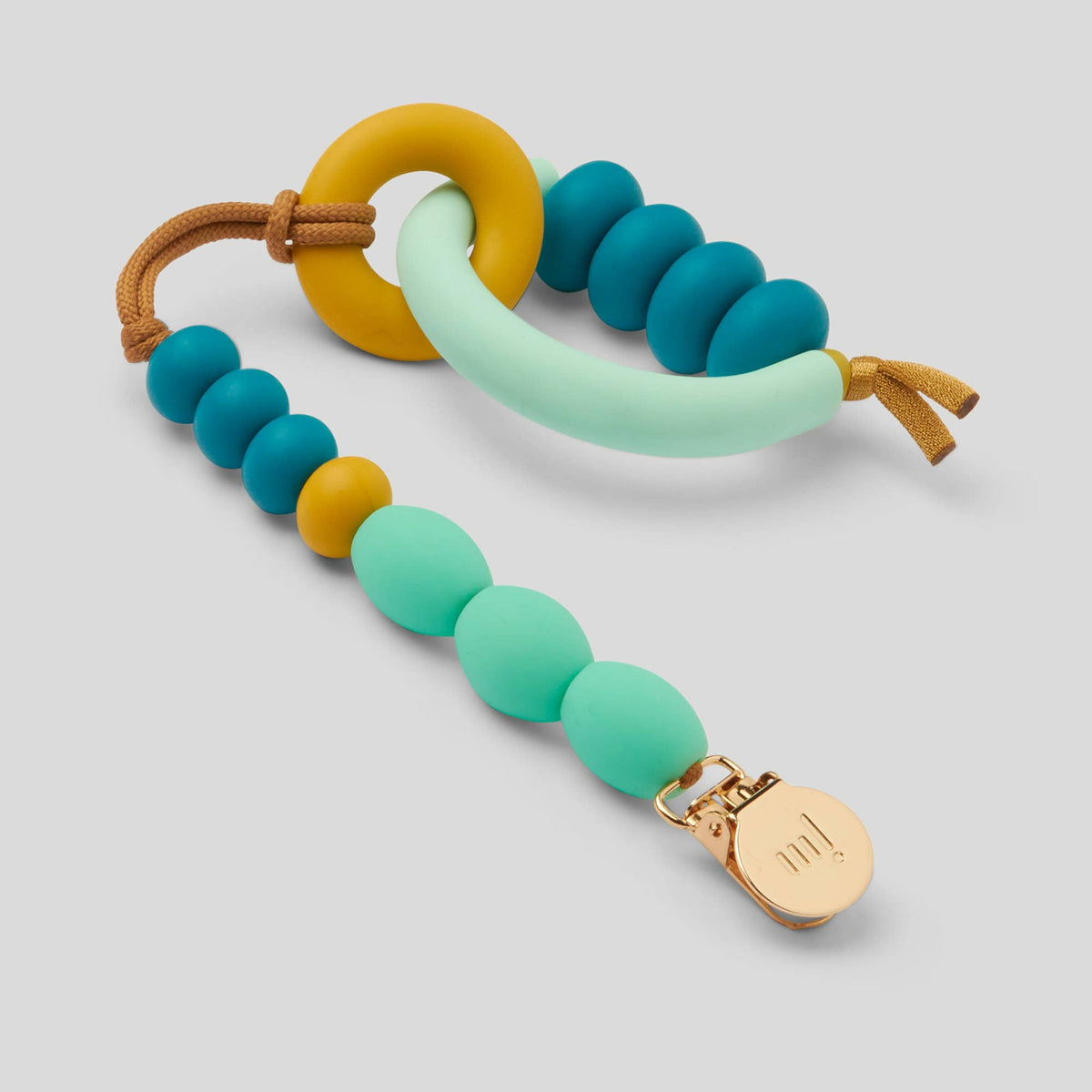 Pacific Arch Ring Teether + Clip Set