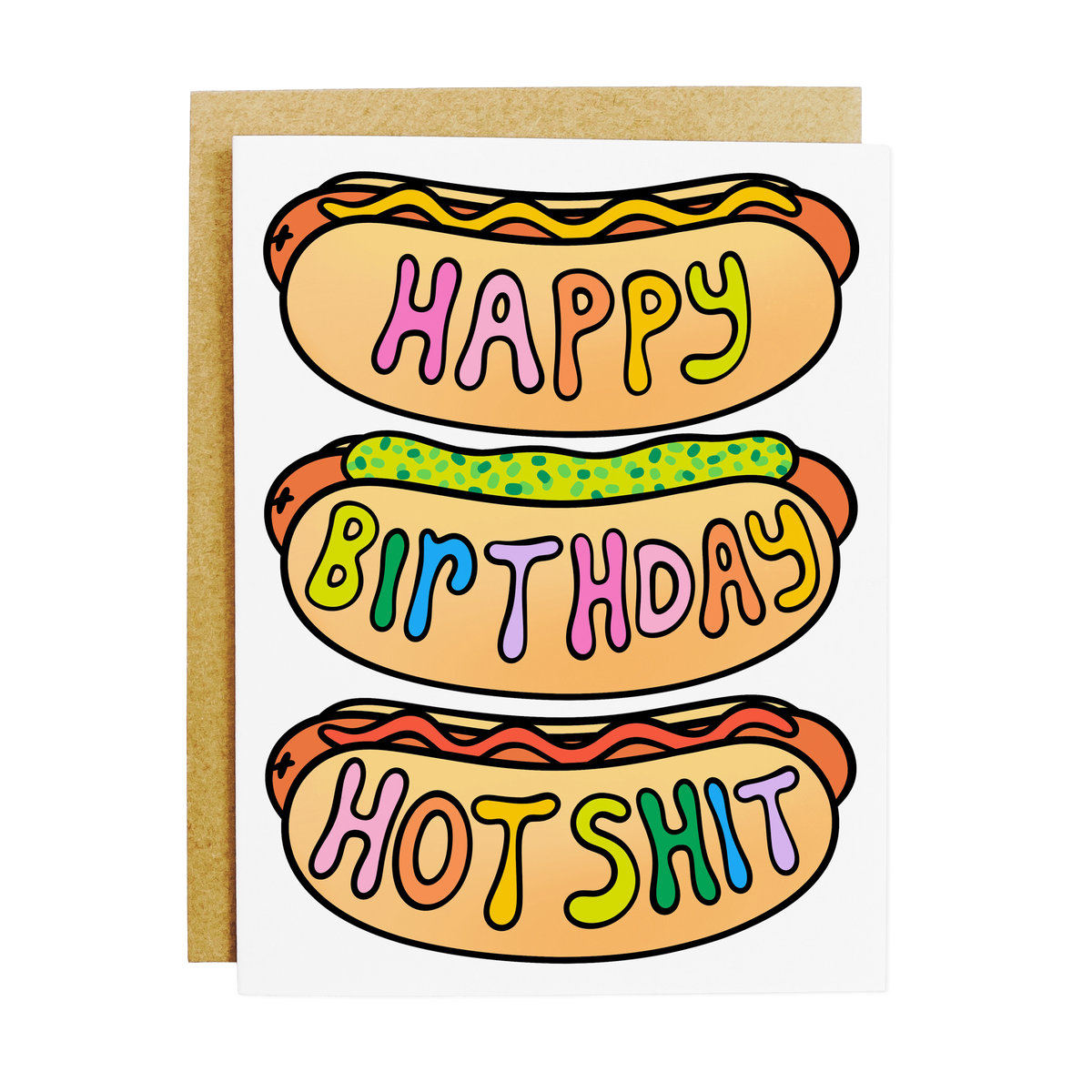Hot Shit Birthday Card