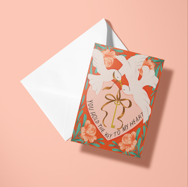 You Hold The Key To My Heart Card