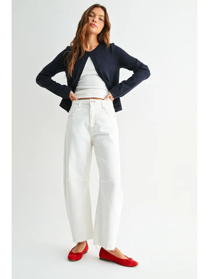 Jessie Seamed Barrel Denim - Assorted Washes